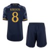 Maillot de Supporter Real Madrid Kroos 8 Extérieur 2023-24 Pour Enfant